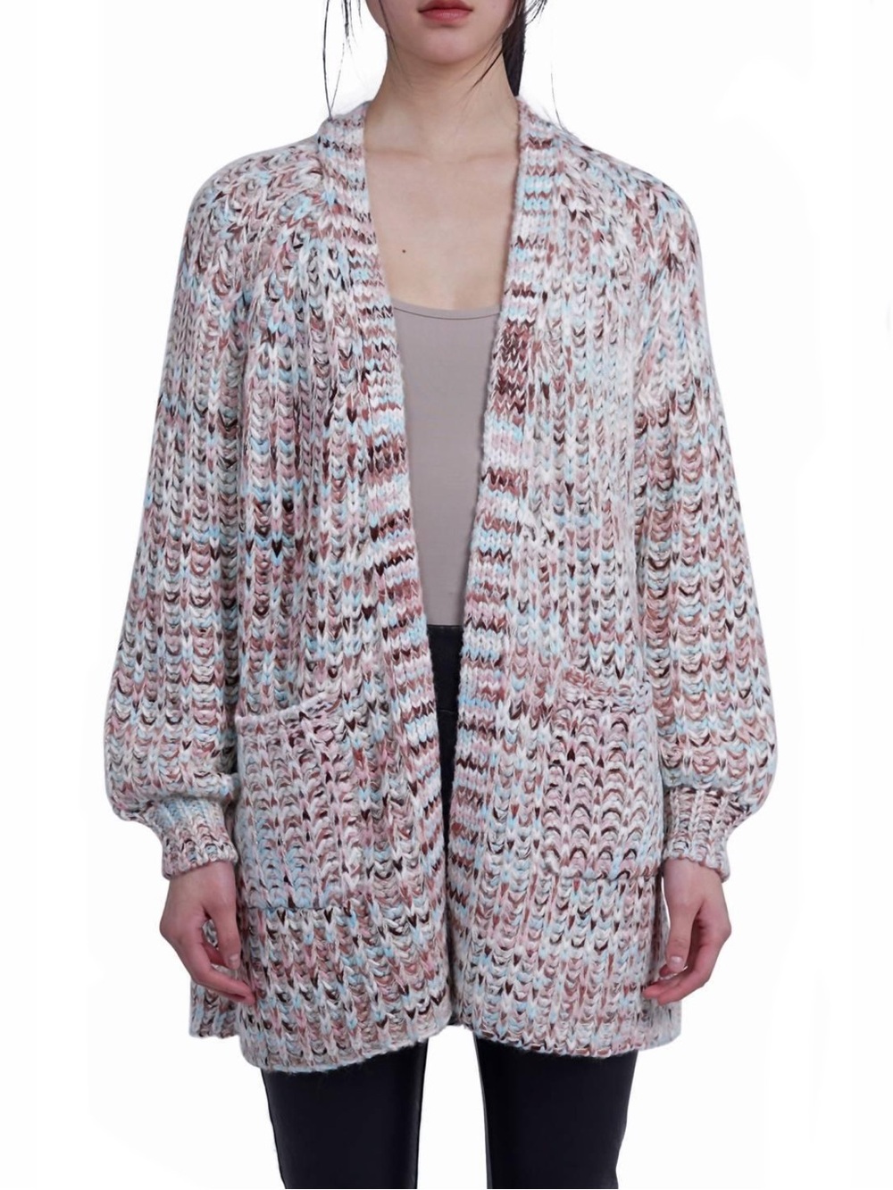NWT Love Token GLORIA OPEN FRONT CARDIGAN size L